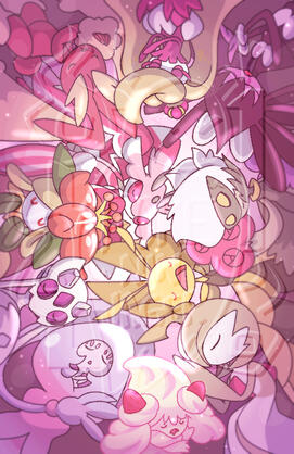 Sleepy Monster Print
